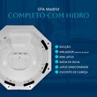 Spa Redondo Madrid COMPLETO com hidromassagem em acrílico | S